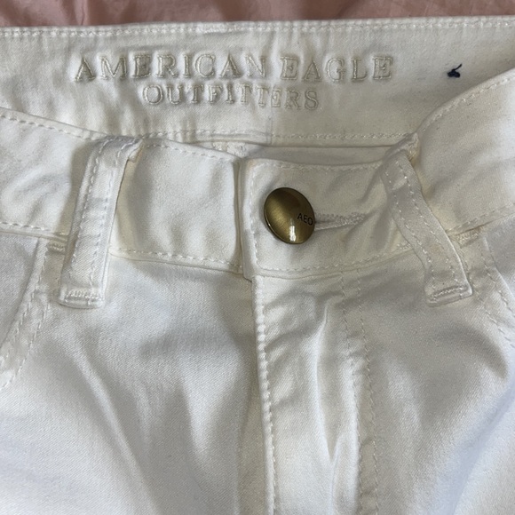 American Eagle Stretch White Jeans - Picture 3 of 6